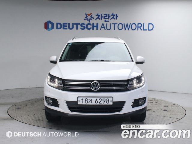 Volkswagen Tiguan из Кореи Encar