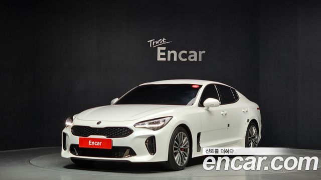 Kia Stinger из Кореи Encar