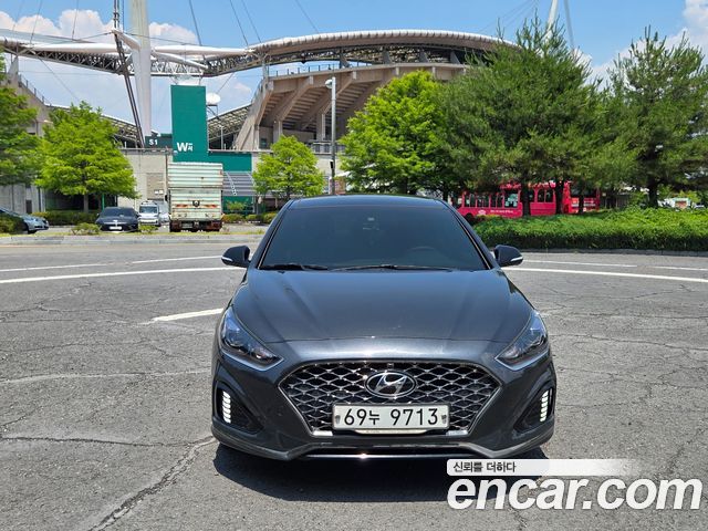 Hyundai Sonata 1.6 Turbo Premium — пробег 123 528 км — фото 1 из 5
