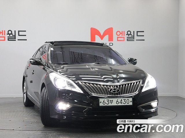 Hyundai Grandeur из Кореи Encar