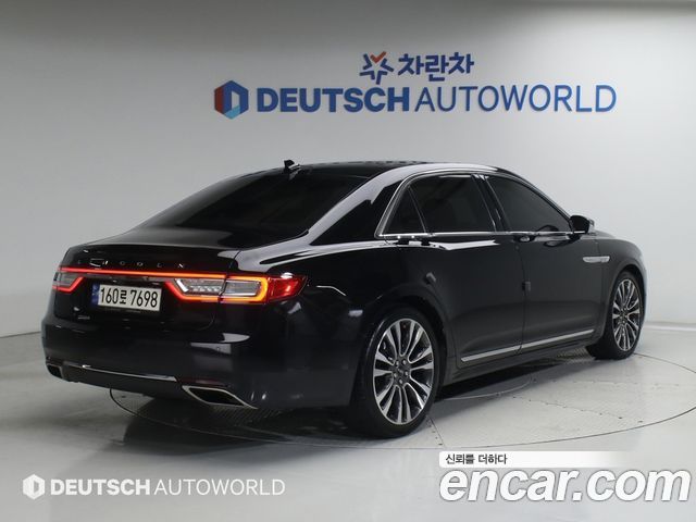Lincoln Continental из Кореи Encar