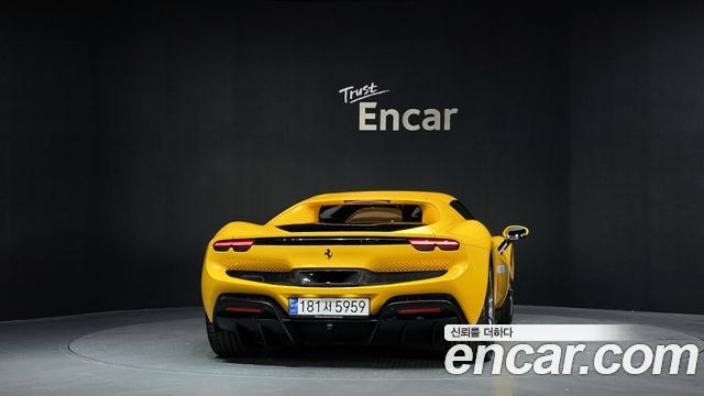 Ferrari 296 из Кореи Encar
