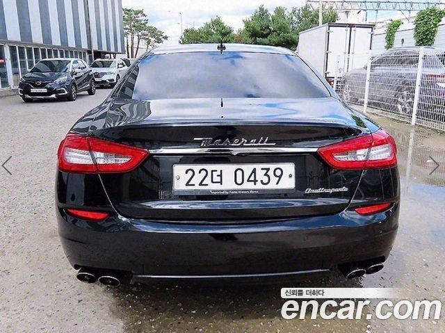 Maserati Quattroporte из Кореи Encar