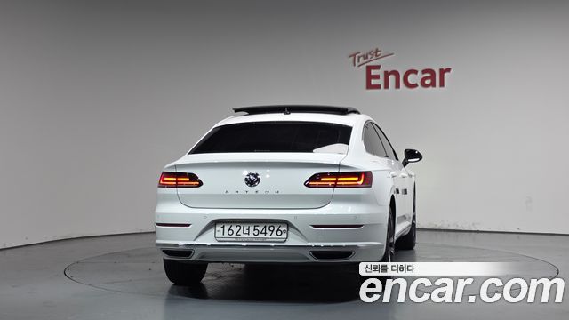 Volkswagen Arteon из Кореи Encar