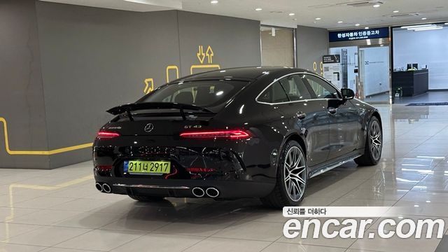 Mercedes-Benz AMG GT 4Door 43 4MATIC+ — пробег 20 км — фото 3 из 5