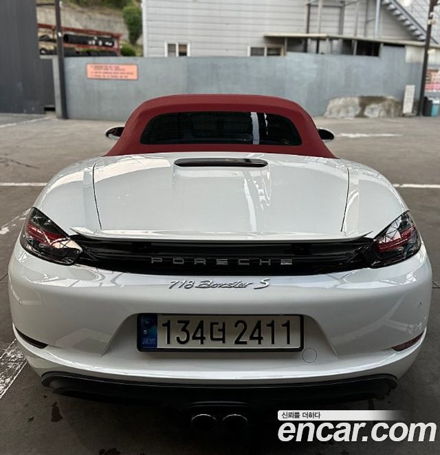 Porsche 718 из Кореи Encar