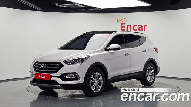 Hyundai Santafe из Кореи Encar