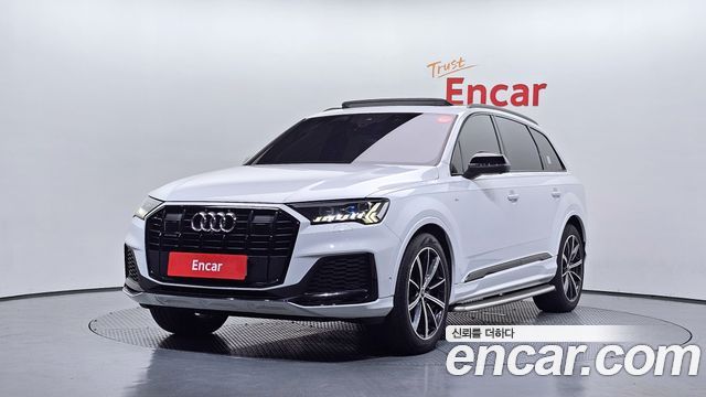 Audi Q7 55 TFSI Quattro Premium — пробег 152 866 км — фото 1 из 5