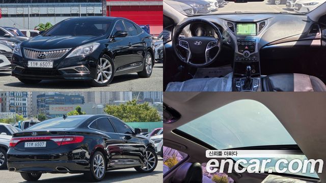 Hyundai Grandeur из Кореи Encar