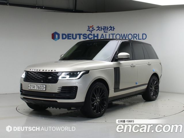 Land Rover Range Rover из Кореи Encar