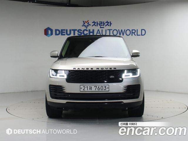Land Rover Range Rover из Кореи Encar