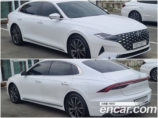 Hyundai Grandeur из Кореи Encar
