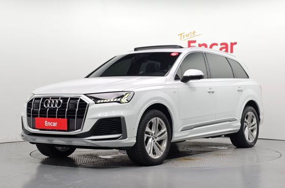 Audi Q7 45 TDI Quattro Premium — пробег 90 568 км — фото 1 из 5