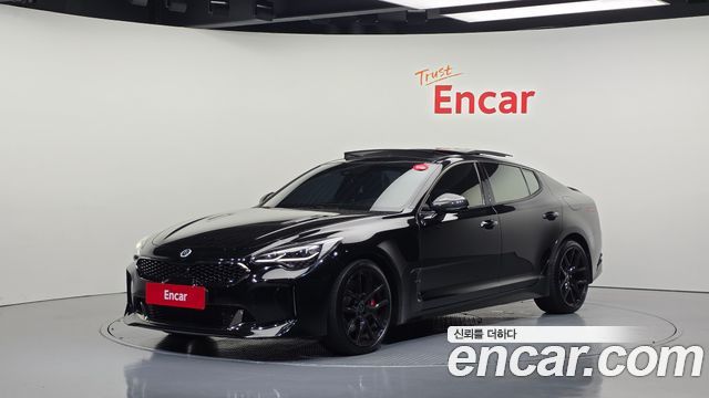 Kia Stinger из Кореи Encar