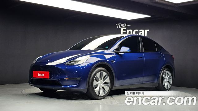 Tesla Model Y из Кореи Encar