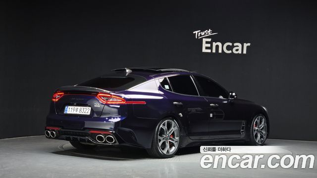 Kia Stinger из Кореи Encar
