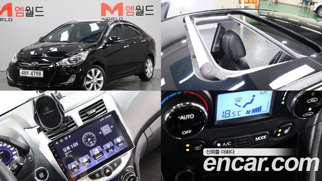 Hyundai Accent 1.6 GDI Top — пробег 76 010 км — фото 1 из 5