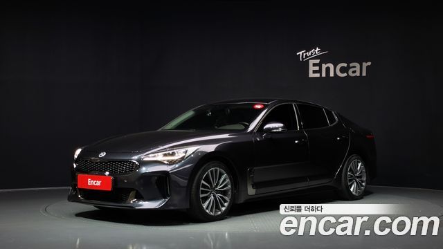 Kia Stinger из Кореи Encar