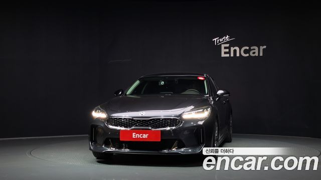 Kia Stinger из Кореи Encar