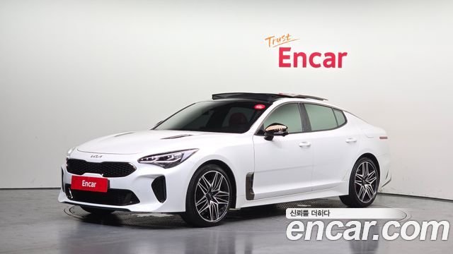 Kia Stinger из Кореи Encar