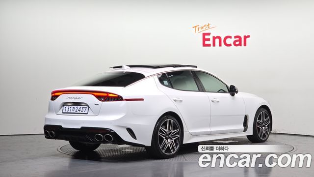 Kia Stinger из Кореи Encar