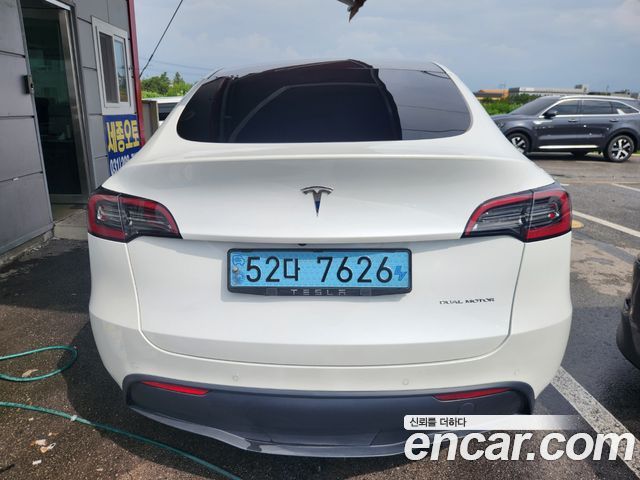Tesla Model Y из Кореи Encar