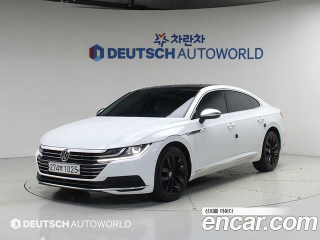 Volkswagen Arteon из Кореи Encar
