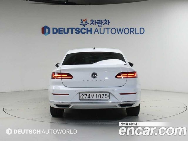 Volkswagen Arteon из Кореи Encar