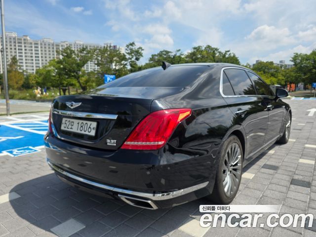 Genesis EQ900 3.3 T-GDI AWD Premiun Luxury — пробег 111 852 км — фото 4 из 5