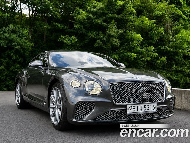 Bentley Continental из Кореи Encar