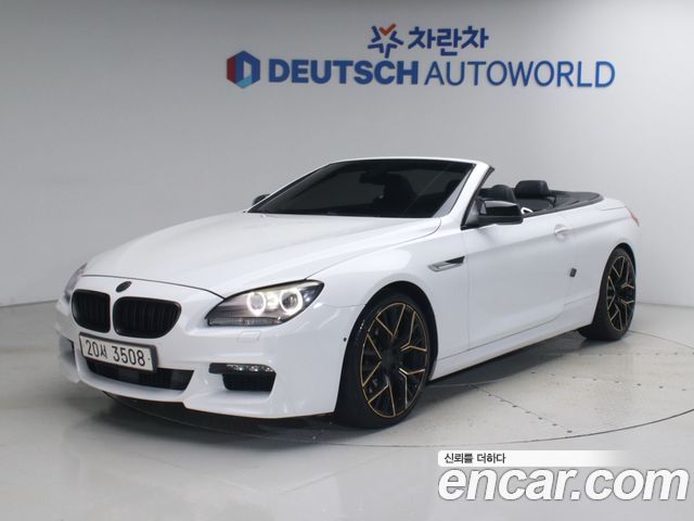 BMW 6-Series 640i Convertible — пробег 106 520 км — фото 1 из 5