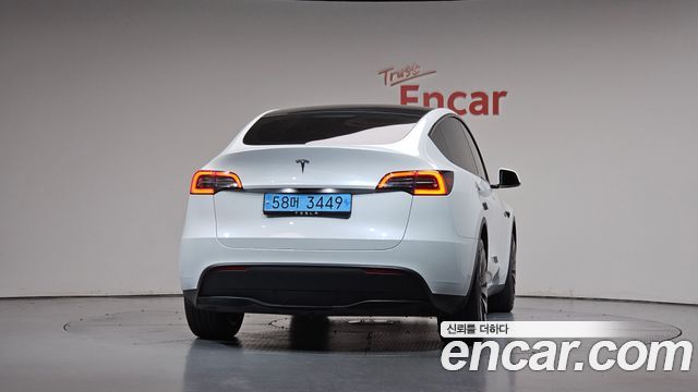 Tesla Model Y из Кореи Encar