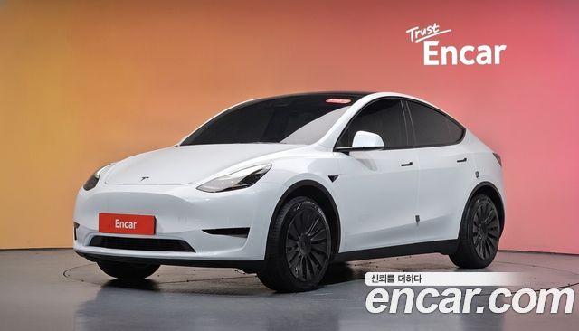 Tesla Model Y из Кореи Encar