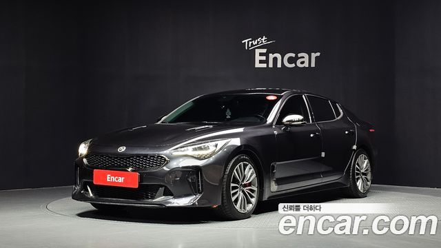 Kia Stinger из Кореи Encar