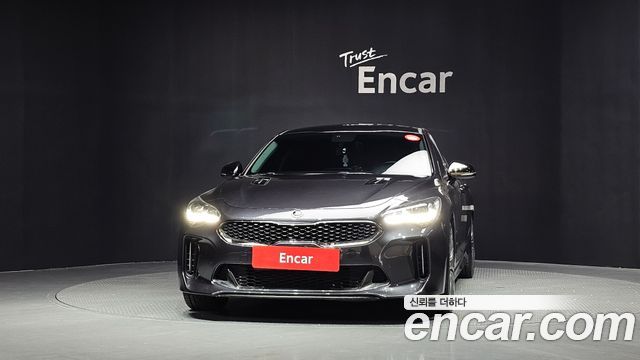 Kia Stinger из Кореи Encar