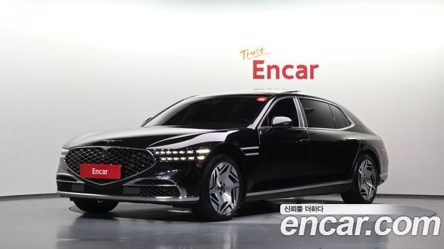 Genesis G90 Gasoline 3.5 Turbo e-S/C AWD LWB — пробег 106 464 км — фото 1 из 5