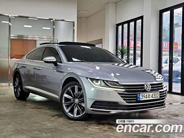 Volkswagen Arteon из Кореи Encar