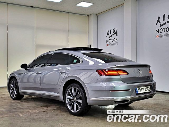 Volkswagen Arteon из Кореи Encar
