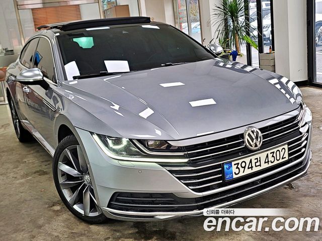 Volkswagen Arteon из Кореи Encar