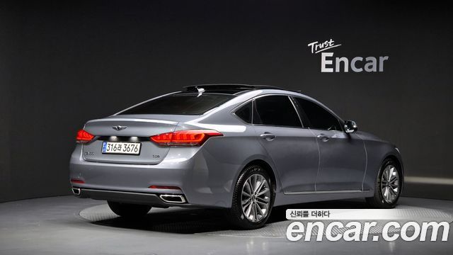 Hyundai Genesis из Кореи Encar