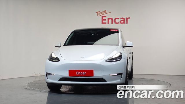 Tesla Model Y из Кореи Encar