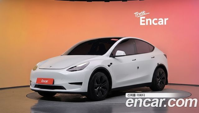 Tesla Model Y из Кореи Encar