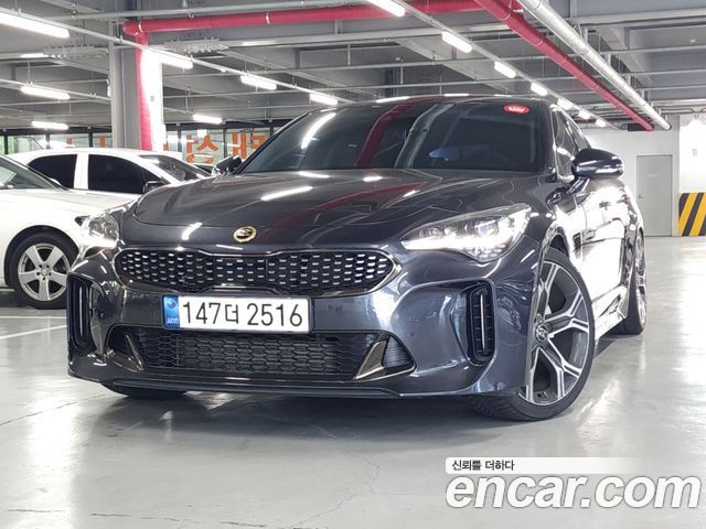 Kia Stinger из Кореи Encar