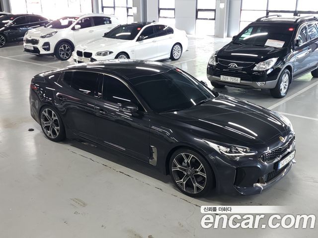 Kia Stinger из Кореи Encar