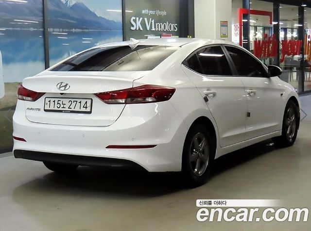 Hyundai AVANTE 1.6 LPI Smart (Rental Car) — пробег 130 884 км — фото 4 из 5