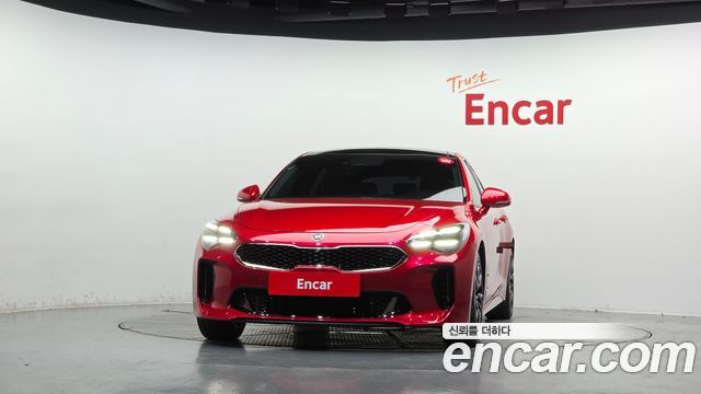 Kia Stinger из Кореи Encar