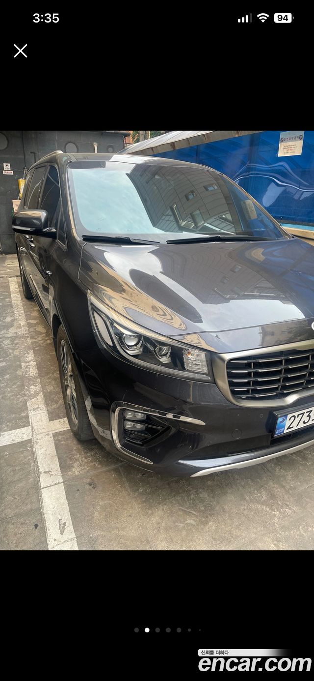 Kia Carnival из Кореи Encar