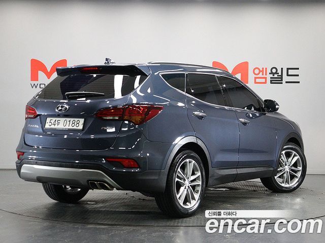 Hyundai Santafe из Кореи Encar