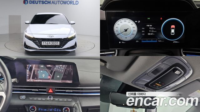 Hyundai AVANTE из Кореи Encar