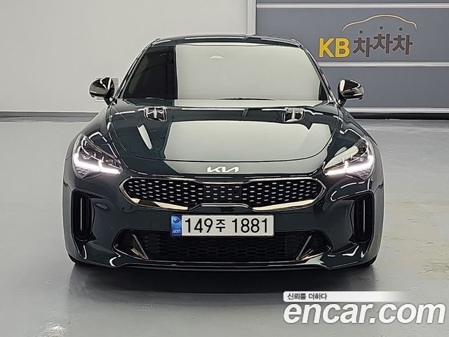 Kia Stinger из Кореи Encar